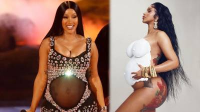 Why Cardi B Won't Be Having a Baby Shower This Time Around - www.etonline.com