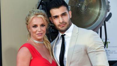 Sam Asghari Jokes That He Britney Spears Have Been Secretly ‘Married For 5 Years’ — Watch - hollywoodlife.com - Los Angeles