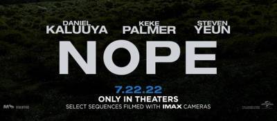 Daniel Kaluuya - Steven Yeun - Barbie Ferreira - Jordan Peele Announces New Film 'Nope' with Ominous Poster! - justjared.com - Jordan