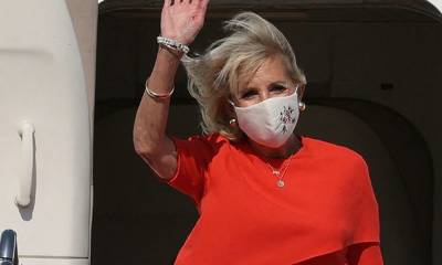 Arriving in style! First Lady Dr. Jill Biden lands in Tokyo for the Olympics - us.hola.com - Japan - Tokyo