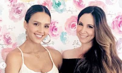 Jessica Alba posted a sweet message thanking her work wife for all she does - us.hola.com