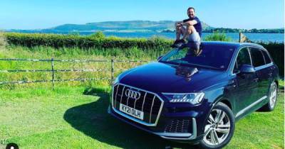 Martin Compston enjoys 'cutting about Kinross' in Audi as he brands Scotland as 'unbeatable' - www.dailyrecord.co.uk - Scotland