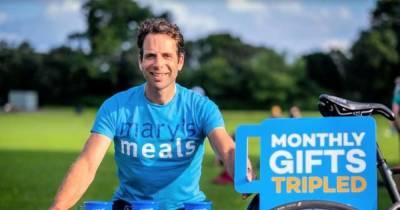 Blairgowrie record-breaking cyclist Mark Beaumont backs campaign to feed impoverished children worldwide - www.dailyrecord.co.uk