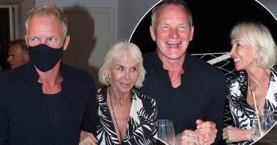 Trudie Styler - Sting and his wife Trudie Styler look more loved-up than ever - msn.com - Romania