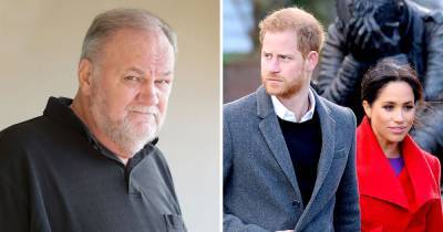 Thomas Markle Claims He’s Petitioning the Court to See Prince Harry and Meghan Markle’s Kids - www.usmagazine.com - California