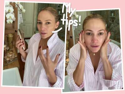 Jennifer Lopez Reveals How YOU Can Achieve Her Glow In 4 Easy Steps! - perezhilton.com