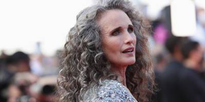 Andie MacDowell Recalls The Pushback She Got From Her Managers Over Her Gray Hair - www.justjared.com