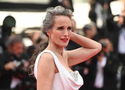 Andie MacDowell says management tried to talk her out of her grey hair - evoke.ie - USA