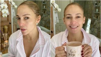 Jennifer Lopez’s Morning Skin-Care Routine Is Just 4 Steps Long - www.glamour.com