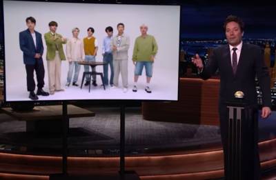 Jimmy Fallon Challenges BTS To Play ‘Will It Fit?’ - etcanada.com