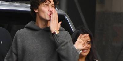 Shawn Mendes & Camila Cabello Blow a Kiss As They Head Out Together in NYC - www.justjared.com - New York