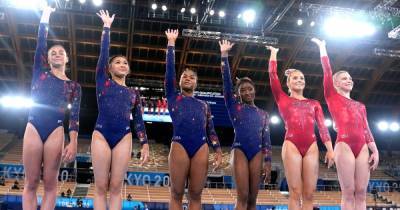Team USA’s Olympic Gymnastics Uniforms Through the Years: From 1936 to Present Day - www.usmagazine.com - USA - Jordan - Chile - Tokyo - Berlin - county Lee