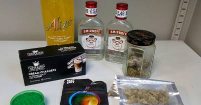 Police seize cannabis, alcohol, and nitrous oxide canisters from stop searches - www.manchestereveningnews.co.uk
