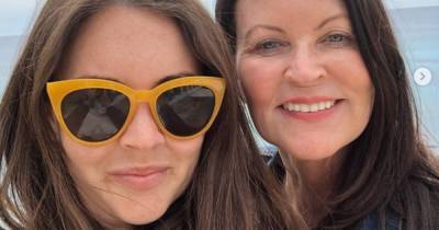 EastEnders' Lacey Turner poses with her lookalike mother to celebrate her 60th - www.ok.co.uk