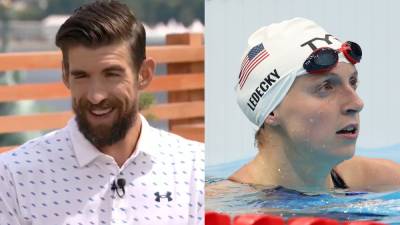 Michael Phelps Says Olympic Swimmer Katie Ledecky Would've 'Destroyed' Him (Video) - thewrap.com - Tokyo