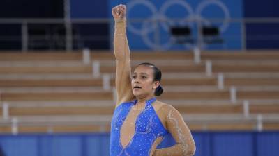 Costa Rican Gymnast Luciana Alvarado Includes BLM Tribute in Floor Routine - www.etonline.com - Costa Rica