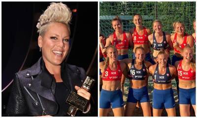 Pink offers to pay fine for Norwegian women’s handball team amid ‘sexist’ scandal - us.hola.com - Norway