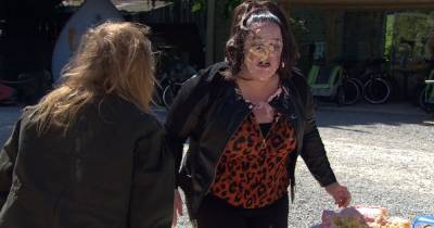 Emmerdale's Mandy Dingle actress reveals details of epic catfight with Nicola Wheeler - www.ok.co.uk