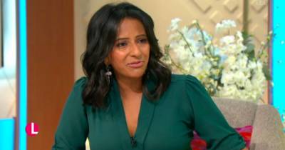 Ranvir Singh in tears on Lorraine as she thinks of own family during emotional Dr Alex chat - www.manchestereveningnews.co.uk - Britain