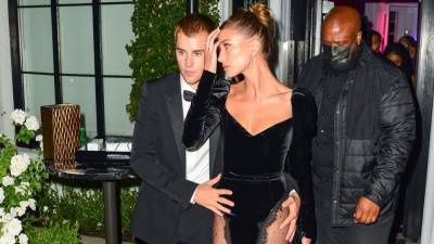Justin and Hailey Bieber Look Extremely Elegant During Date Night - www.etonline.com