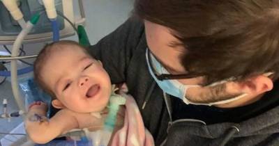 Dad begs for tot to be treated in Scotland after spending 18 months in English hospital - www.dailyrecord.co.uk - Britain - Scotland