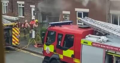 Family devastated by house fire left 'penniless' after being re-homed miles from school and work - www.manchestereveningnews.co.uk