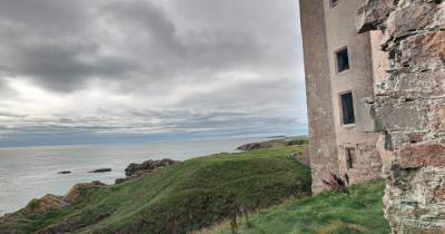 Man rushed to hospital after slipping from cliff face at Scots castle - www.dailyrecord.co.uk - Scotland - county Bay
