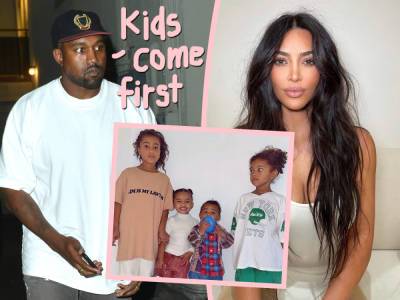 Kim Kardashian & Kanye West Have Made Family The Priority In Their Divorce -- Here's How! - perezhilton.com - Atlanta