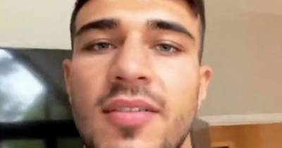 Tommy Fury terrified as wet handprint appears on his top when he’s home alone - www.ok.co.uk