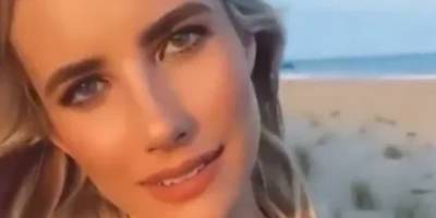 Emma Roberts Has a Very Funny Reaction to Becoming a Meme - www.justjared.com - USA - county Story