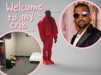 Kanye West Reveals Bleak Living Quarters While Finishing Donda Album In Atlanta Stadium - perezhilton.com - Atlanta