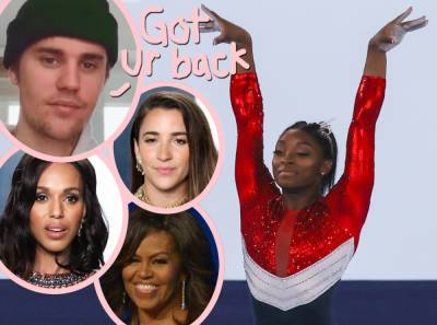 Justin Bieber & Other Celebs Support Simone Biles After She Withdrew From Olympics All-Around Competition - perezhilton.com - Tokyo