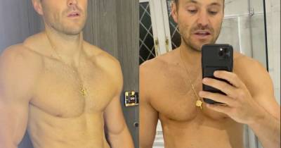 Mark Wright shows off body transformation after indulging on holiday with Michelle Keegan - www.ok.co.uk - county Wright