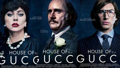 Jared Leto - Jeremy Irons - Ridley Scott - Lady Gaga - ‘House Of Gucci’ Posters Feature An Unrecognizable Jared Leto As Paolo Gucci - theplaylist.net