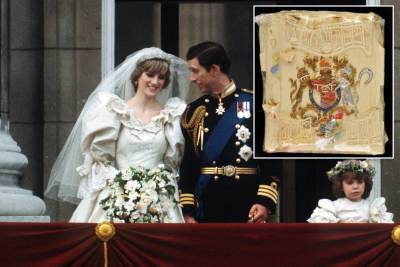 Prince Charles and Princess Diana’s wedding cake to go up for auction - nypost.com - Britain