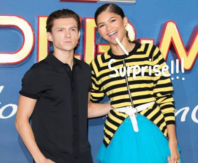 Twitter Absolutely FREAKS OUT After Pictures Surface Of Tom Holland & Zendaya Making Out! - perezhilton.com