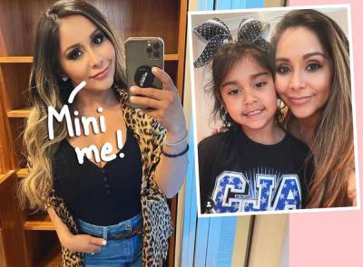 Snooki's Look-Alike Daughter Recreates Incredible Photo From The Jersey Shore Star's Childhood! Awww! - perezhilton.com - Jersey