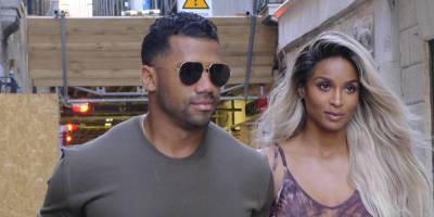 Ciara & Russell Wilson Get Flirty On Their Way To Dinner in Venice - www.justjared.com - Italy