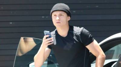 Tom Holland Spotted in L.A. Just Hours After Zendaya Kissing Photos Surfaced - www.justjared.com - Los Angeles