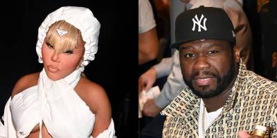 Lil Kim Responds to 50 Cent After He Compared Her BET Awards Look to an Owl - www.justjared.com