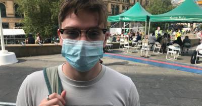 'It's going to be good to get back to normal' - the view from a giant outdoor pop-up vaccination clinic in Manchester city centre - www.manchestereveningnews.co.uk - Manchester