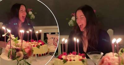 Liv Tyler celebrates her 44th birthday with cake and wine - www.msn.com