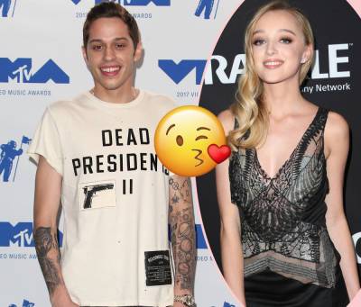 Pete Davidson & Phoebe Dynevor Show Off Sweet PDA During Their First Official Public Appearance At Wimbledon - perezhilton.com - London