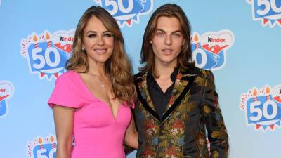 Elizabeth Hurley's son Damian cut out of late dad Steve Bing's will, actress speaks out: report - www.foxnews.com - Los Angeles