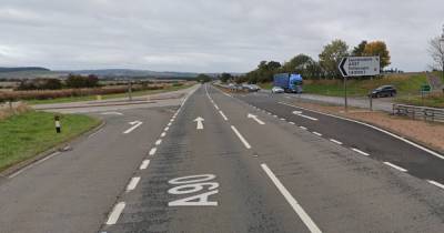 Biker seriously injured and driver hurt after horror A90 van smash which sparked 10 hour road closure - www.dailyrecord.co.uk