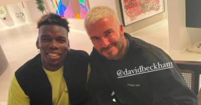 Paul Pogba teases collaboration with David Beckham in second Instagram post - www.manchestereveningnews.co.uk - France - Miami - Manchester