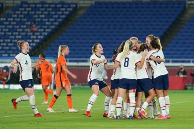 U.S. Women’s Soccer Team Through To Tokyo Olympic Semi-Final After Penalty Shootout Drama - deadline.com - Netherlands - Tokyo