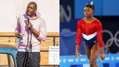 Michael Che Faces Major Backlash For Supporting Simone Biles Joke About Larry Nassar - hollywoodlife.com