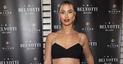 Ferne McCann and Vicky Pattison turn heads as they attend Mario Falcone's launch party - www.ok.co.uk