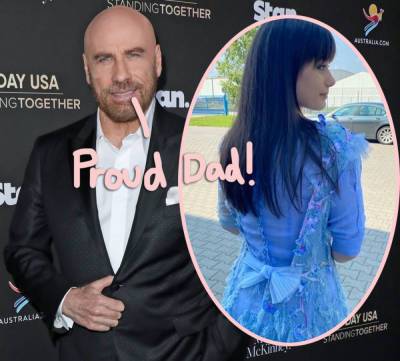 John Travolta Shares First Look At Daughter Ella Dressed As Alice In Wonderland For New Movie! - perezhilton.com
